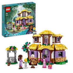 LEGO Disney Wish 43231 Il Cottage di Asha, Casa delle Bambole Giocattolo dal Film Wish, Idea Regalo 1 St