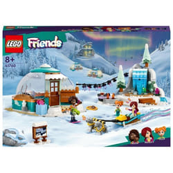 LEGO Friends 41760 Vacanza in Igloo con Tenda da Campeggio, 2 Cani Slitta e Mini Bamboline, Gioc 1 St