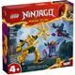 LEGO NINJAGO 71804 Mech da Battaglia di Arin, Giochi per Bambini 4+, Action Figure Giocattolo Co 1 St
