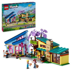 LEGO Friends 42620 Le Case di Olly e Paisley, Giochi per Bambini 7+ Anni con 2 Giocattolo d 1 St