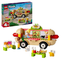 LEGO Friends 42633 Food Truck Hot-Dog, Giochi per Bambini 4+, Piccolo Camion Giocattolo con Cucina, 1 St