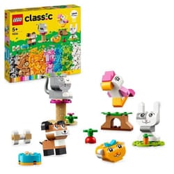 LEGO Classic 11034 Animali Domestici Creativi, Giocattolo per Bambini di 5+ Anni Costruire Cane 1 St