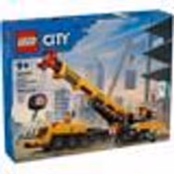 LEGO Gru da cantiere mobile gialla