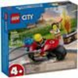 LEGO City 60410 Motocicletta dei Pompieri da Soccorso, Giochi per Bambini 4+ Anni con Moto Giocatto 1 St