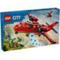 LEGO City 60413 Aereo Antincendio, Giocattolo dei Vigili del Fuoco per Bambini di 6+ Anni con 3 Min 1 St