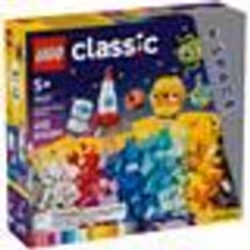 LEGO Classic 11037 Pianeti dello Spazio Creativi, Modellino da Costruire di Sistema Solare per Bamb