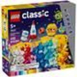 LEGO Classic 11037 Pianeti dello Spazio Creativi, Modellino da Costruire di Sistema Solare per Bamb 1 St