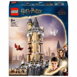 LEGO Harry Potter 76430 Guferia del Castello di Hogwarts, Gioco per Bambini di 8+ Anni con 3 Minifi