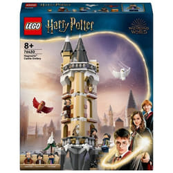 LEGO Harry Potter 76430 Guferia del Castello di Hogwarts, Gioco per Bambini 8+ Anni con 3 Minifi 1 St
