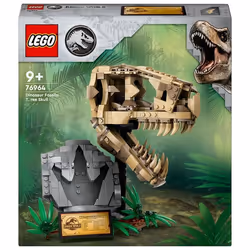 LEGO Jurassic World 76964 Fossili di Dinosauro: Teschio di T. Rex Giocattolo, Giochi per Bambini 9+