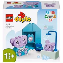 LEGO DUPLO 10413 Attivita&#039; Quotidiane: il Bagnetto, Giochi per Bambini da 1.5 Anni, Playset Didatti