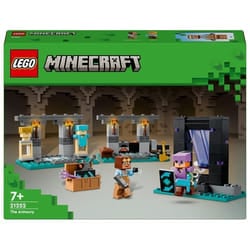 LEGO Minecraft 21252 L'Armeria con Personaggio Alex, Accessori e Armi Giocattolo per Bambini di 7+ 1 St