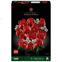 LEGO Icons 10328 Bouquet di Rose, Set Fiori Finti per Adulti, Decorazione Casa, Idea Regalo Lei 1 St
