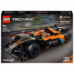 LEGO Technic 42169 NEOM McLaren Formula E Race Car, Macchina Giocattolo per Bambini 9+, Modellino d
