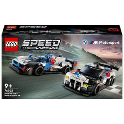LEGO Speed Champions 76922 Auto da Corsa BMW M4 GT3 e M Hybrid V8, 2 Modellini di Macchine Gioc 1 St