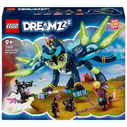 LEGO DREAMZzz 71476 Zoey e Zian, il Gatto-Gufo, Set con Animali Giocattolo per Bambini da 9 Anni co 1 St