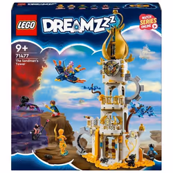 LEGO DREAMZzz 71477 La Torre di Sandman, Castello Giocattolo Trasformabile con Personaggi, Regalo p