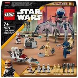 LEGO Star Wars 75372 Battle Pack Clone Trooper e Droid con Veicolo Giocattolo Speeder Bike, 1 St