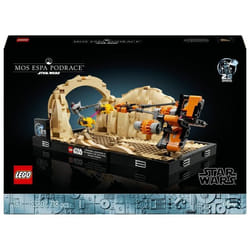 LEGO Diorama Gara degli sgusci su Mos Espa 1 St