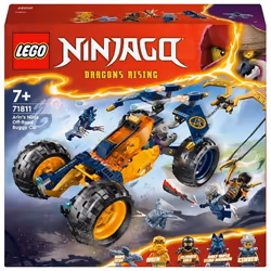 LEGO NINJAGO 71811 Buggy Fuoristrada Ninja di Arin, Giochi per Bambini 7+ Anni, Macchina Giocattolo