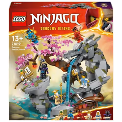LEGO NINJAGO 71819 Santuario della Pietra del Drago Giocattolo, Giochi per Bambini 13+, 6 Minifigur