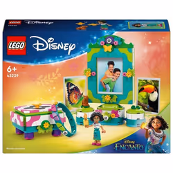 LEGO Disney 43239 Portafoto e Portagioie di Mirabel Madrigal, Giochi Bambini 6+ con Mini Bambolina,