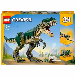 LEGO Creator 3 in 1 T. Rex Dinosauro Giocattolo Trasformabile Modellini Snodabili come Tricera St