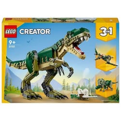 LEGO Creator 3 in 1 T. Rex Dinosauro Giocattolo Trasformabile Modellini Snodabili come Tricera St