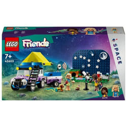LEGO Friends 42603 Camping-Van Sotto le Stelle, Giochi per Bambini 7+ con Telescopio Giocattolo, Au 1 St