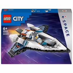 LEGO City 60430 Astronave Interstellare, Giocattolo, Gioco Spaziale per Bambini 6+ Anni con Navicel