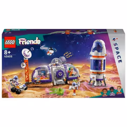 LEGO Friends 42605 la Base Spaziale su Marte e Razzo, Giochi per Bambini di 8+ Anni con 4 Mini Bamb 1 St