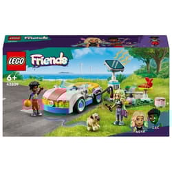 LEGO Friends 42609 Auto Elettrica e Caricabatterie, Giochi per Bambini di 6+ Anni con Macchina Gioc 1 St