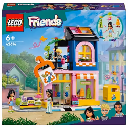 LEGO Friends 42614 Boutique Vintage, Giochi per Bambini da 6 Anni con Negozio Giocattolo di Moda, 3