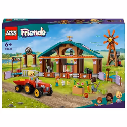 LEGO Friends 42617 Il Santuario degli Animali della Fattoria, Giocattolo con Trattore e 3 Mini Bamb