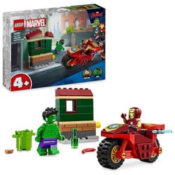 LEGO Iron Man con moto e The Hulk 1 St