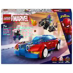 LEGO Marvel 76279 Auto da Corsa di Spider-Man e Venom Goblin, Gioco per Bambini 7+ Anni, Veicoli 1 St