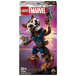 LEGO Marvel 76282 Rocket e Baby Groot, Giochi per Bambini di 10+ Anni con Action Figure Snodabile 1 St
