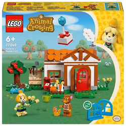 LEGO Animal Crossing 77049 Benvenuta, Fuffi! Casa Giocattolo da Costruire, Giochi Creativi per Bamb 1 St