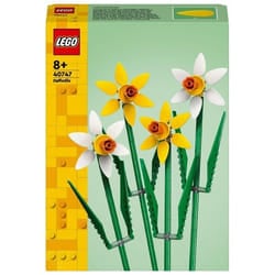 LEGO Creator 40747 Narcisi, Fiori Finti per Bambini 8+, Bouquet Regalo di San Valentino, Lei o 1 St