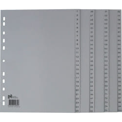 Oxford 100204663 divisore Polipropilene (PP) Grigio