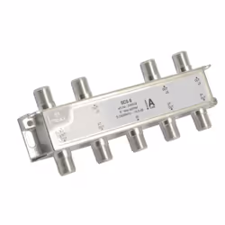 Triax SCS 8, Splitter per cavo, 75 Ω, 5 - 2400 MHz, Grigio, Femmina, F-Type