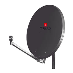 Triax Hit FESAT 75 sg antenna per satellite Nero, Grigio