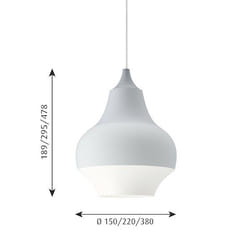 Louis Poulsen CIRQUE 150 25W E27 COPPER TOP illuminazione da soffitto