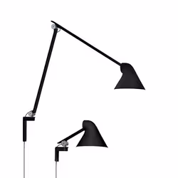 Louis Poulsen NJP WALL SHORT LED 27K LIGHT GREY