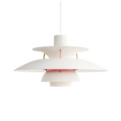 Louis Poulsen PH 5 Hues of Rose illuminazione da soffitto