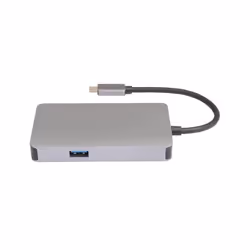 Microconnect USB3.1CCOM14 replicatore di porte e docking station per laptop Cablato USB 3.2 Gen 1 (3.1 Gen 1) Type-C Grigio - Vista aggiuntiva 3