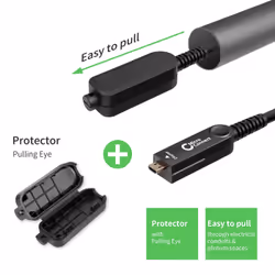 Microconnect HDM191910V2.0DOP cavo HDMI 10 m HDMI tipo A (Standard) Nero - Vista aggiuntiva 2