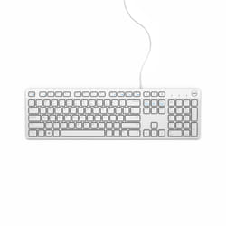 DELL KB216 tastiera Universale USB AZERTY Francese Bianco