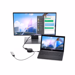 DELL DA300 Cablato USB 3.2 Gen 2 (3.1 Gen 2) Type-C Nero - Vista aggiuntiva 7