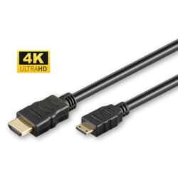 Microconnect HDM19191V2.0C cavo HDMI 1 m HDMI Type C (Mini) HDMI tipo A (Standard) Nero
